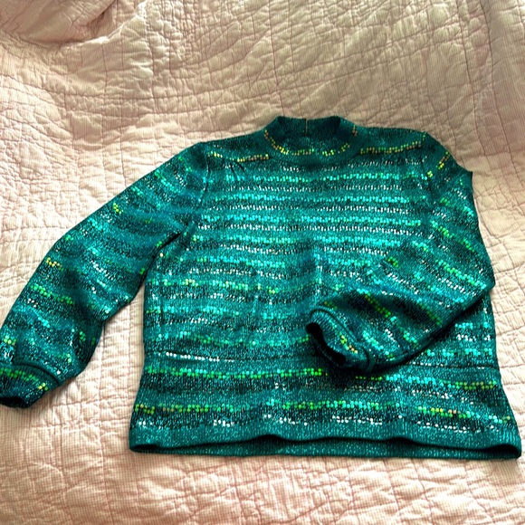 St. John sequined sweater - Picture 1 of 6